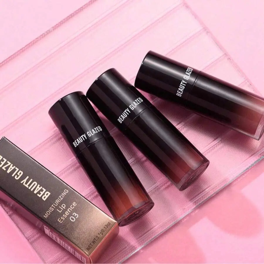 Beauty Glazed 2-Pack Cosmetic Makeup Products Set (B209#101) - Lip Combo with Nourishing Gloss, Skin-Friendly Brown Lip Liner, 3D Precise Outline, Long-Lasting Matte Finish, Adult Daily Wear Essential