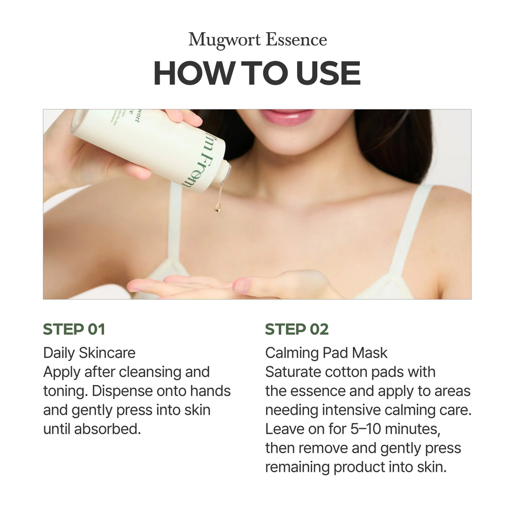 Revitalize Your Skin with I’M from Mugwort Essence - Soothing Hydration for Sensitive Skin, 5.41 Fl.Oz of Pure Korean Skincare