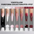 YOKEFELLOW PUREFORM Nail Extension Gel PF11 Peach Blush Nude Pink Color Hema-Free Tpo-Free Tmpta-Free 100% Pure Gel Poly Nail Gel for Professional Salon Use 50G/1.76 Oz