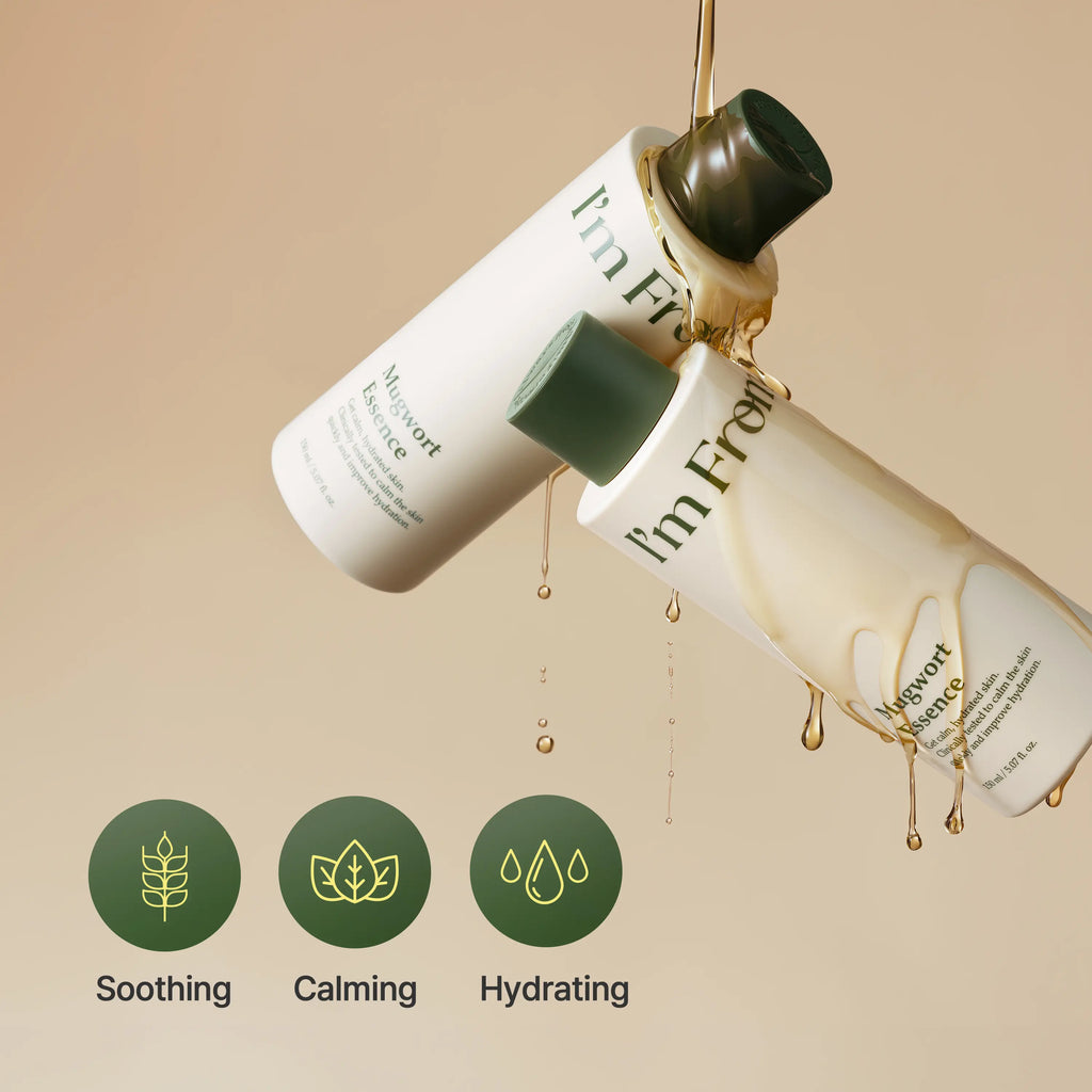 Revitalize Your Skin with I’M from Mugwort Essence - Soothing Hydration for Sensitive Skin, 5.41 Fl.Oz of Pure Korean Skincare