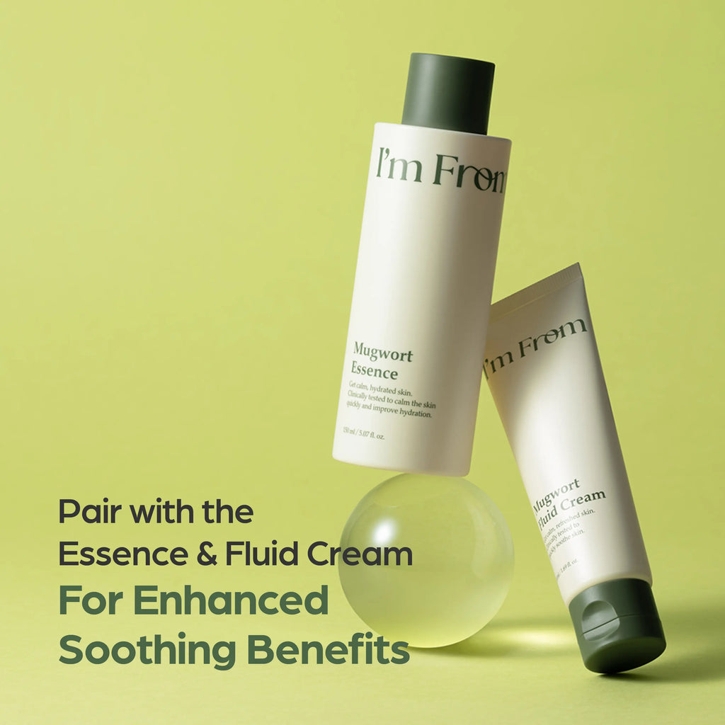 Revitalize Your Skin with I’M from Mugwort Essence - Soothing Hydration for Sensitive Skin, 5.41 Fl.Oz of Pure Korean Skincare
