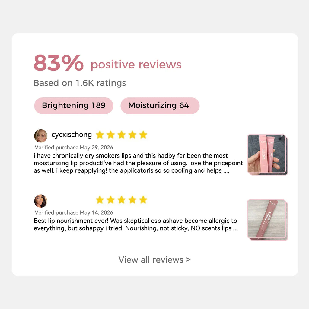 Dr.Leo Tinted Peptide Lip Serum – Brightens Dull-Looking Lips & Smooths Lip Lines, Sheer-To-Buildable Glossy Color + Hydrating Lip Care, Pink Dew / Toast Nude, 15G #Sohochic #Tiktokshopbacktoschool, Lip Tint, Moisturize, Daily